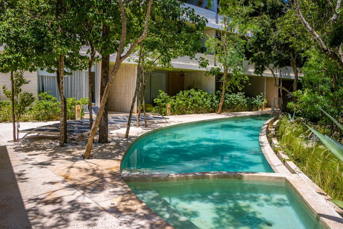 Attha Cenote, Aldea Zama Tulum Apartment Bagian luar foto